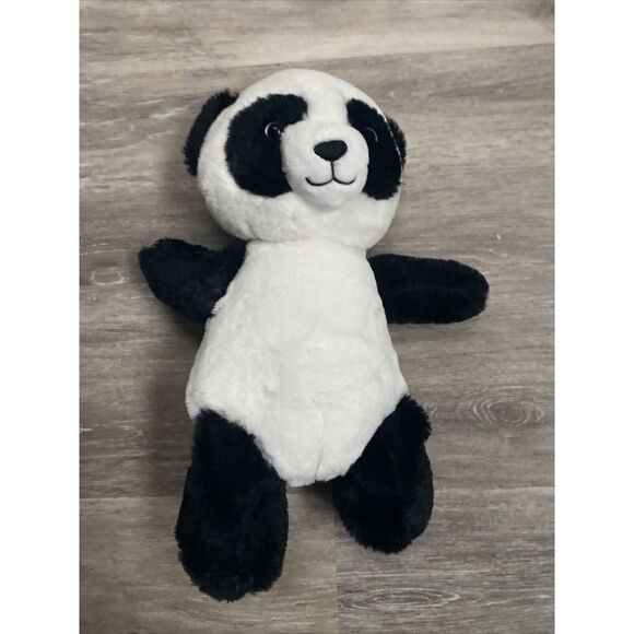 Panda 14” Build A Bear BAB, Super soft Black White - Picture 1 of 7